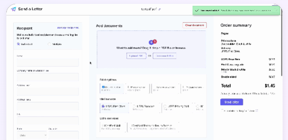 DocuPost Screenshot 1