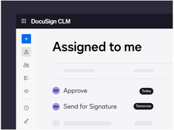 Docusign CLM Screenshot 1