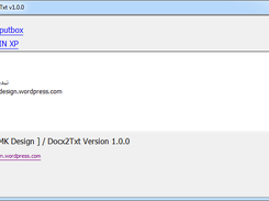 Docx2Text Screenshot 1