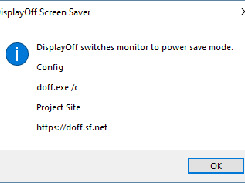 DisplayOff Screen Saver