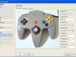 Configuring Project64 inputplugins with only one interface.