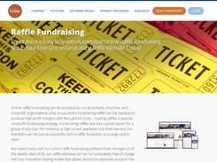 Mobile optimized Raffle Fundraising software.