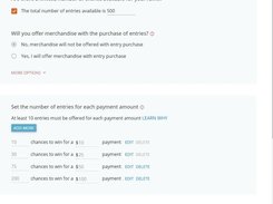 Managing Raffle Sales and Donations Online with easy, form based setup.