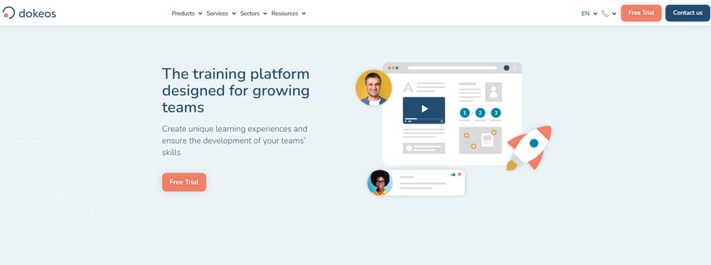 Dokeos Screenshot 1