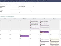 Calendar view