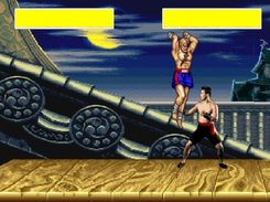 Sagat vs. Johnny Cage (early alpha build) #1
