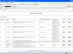 Sysadmin - Edit or delete account classes, filters, etc