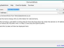 DomainWhoIs Screenshot 1