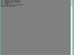 Menu principal