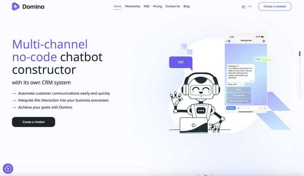 Getting acquainted with Domino CRM