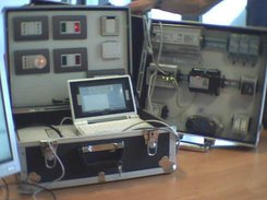 4. DOG running on a eeePC and controlling 2 demo-boxes
