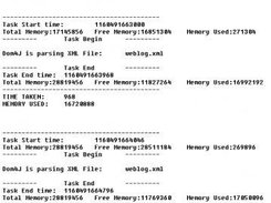 Parsing with dom4j