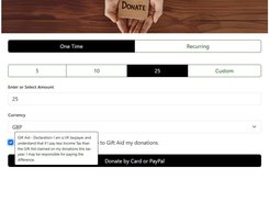 Developers Donate PayPal & Stripe Cards Screenshot 4