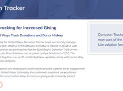 Donation Tracker Screenshot 1