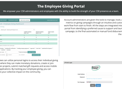 Employee Giving Portal