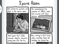 Don Depresso Comics app on official comics page