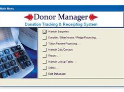 Donor Manager Screenshot 1