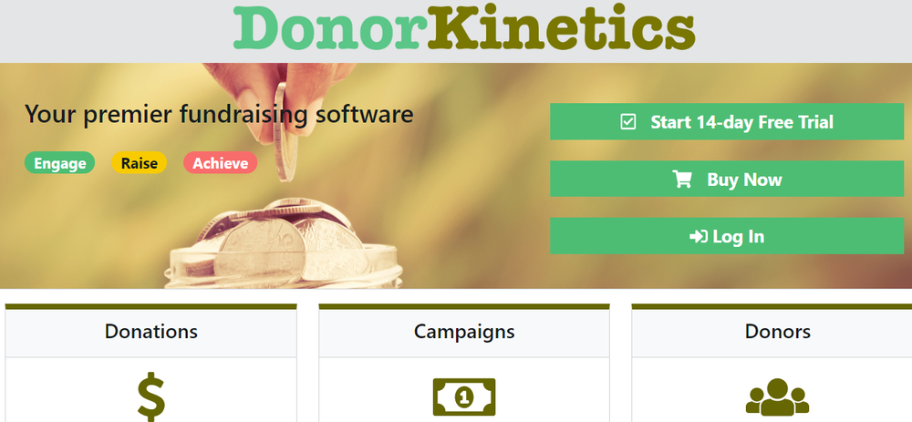 DonorKinetics Screenshot 1