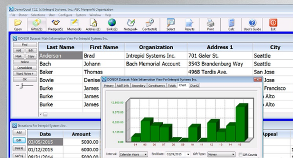 DonorQuest Screenshot 1