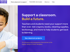 DonorsChoose Screenshot 1