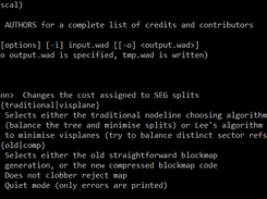 pbsp.exe help screen
