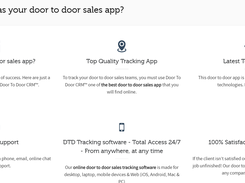 Door to Door CRM Screenshot 1