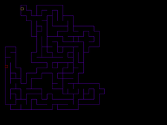 Randomly Generated Maze 2 | Laberinto Generado Arbitrariamente 2