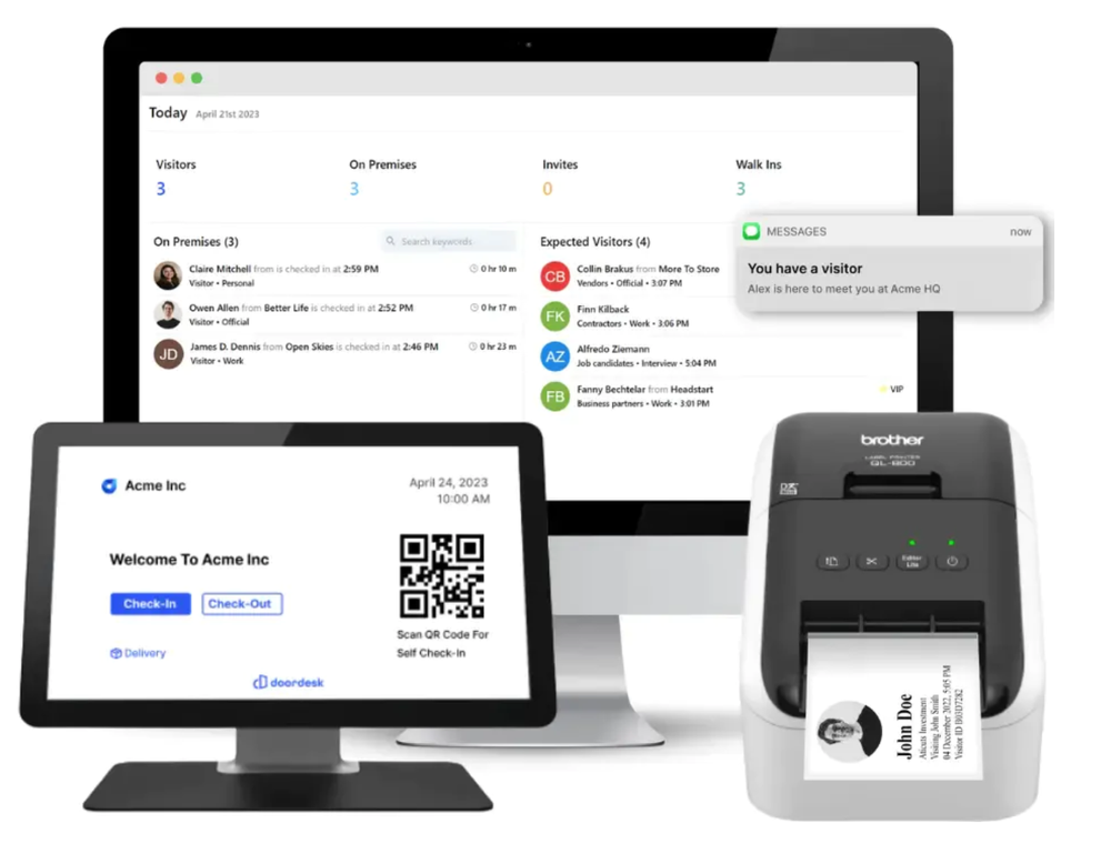 DoorDesk Screenshot 1