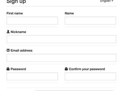 Sign up