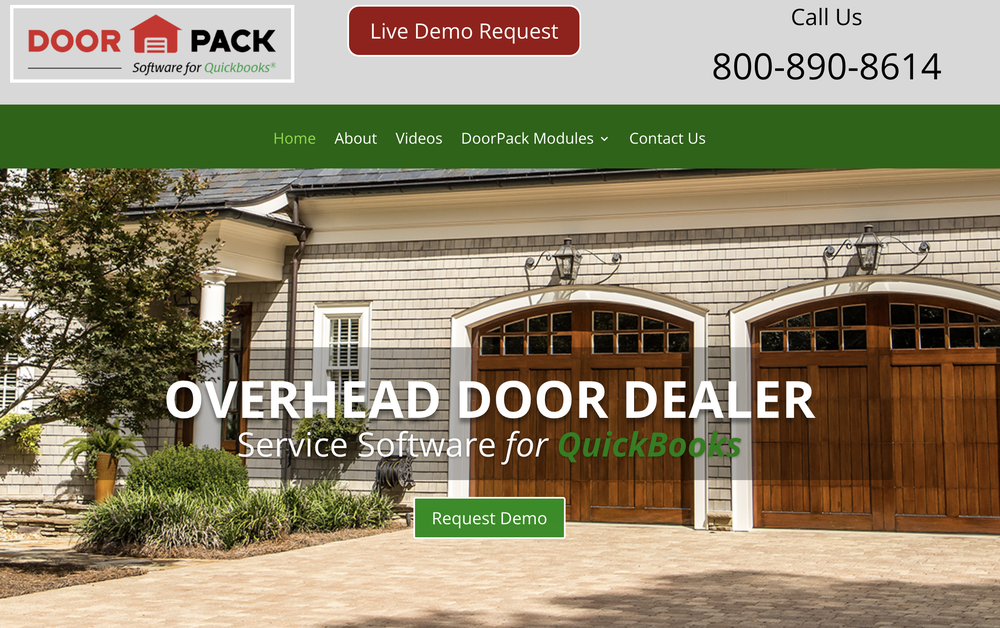 DoorPack Software Screenshot 1