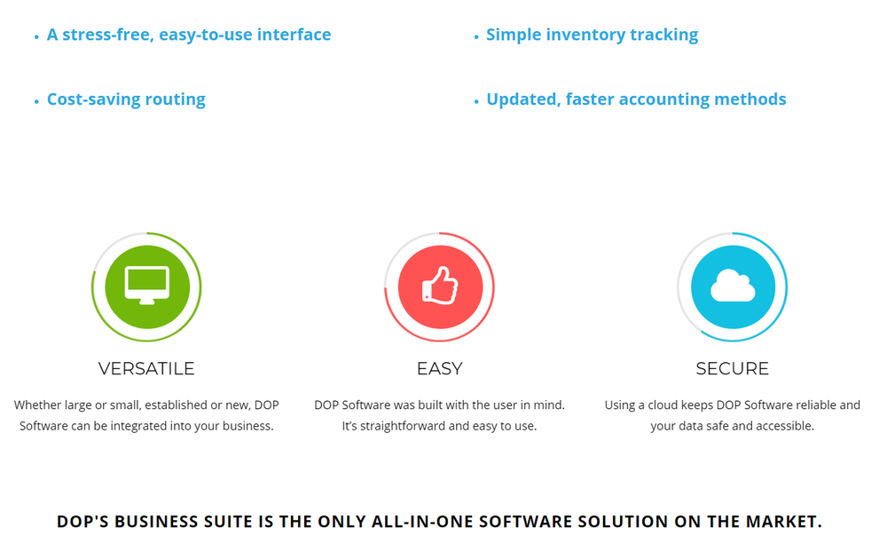 DOP Software Screenshot 1