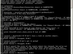 Example of the dopal.main test app (5th Sep 2005, v0.51)