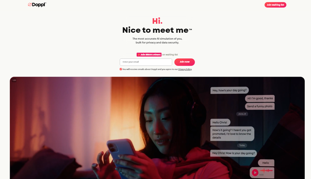 Doppl Screenshot 1
