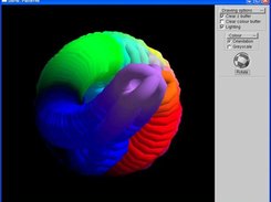 OpenGL pattern drawing example.