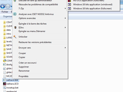 Shell context menu