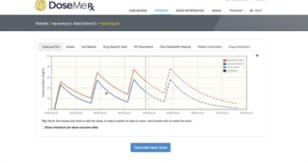 DoseMeRx Screenshot 1
