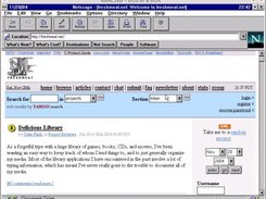 Netscape Navigator Gold under Windows3.1 (by "TP Reitzel")