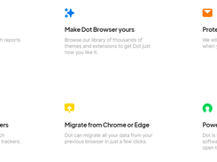 Dot Browser for Android Screenshot 1