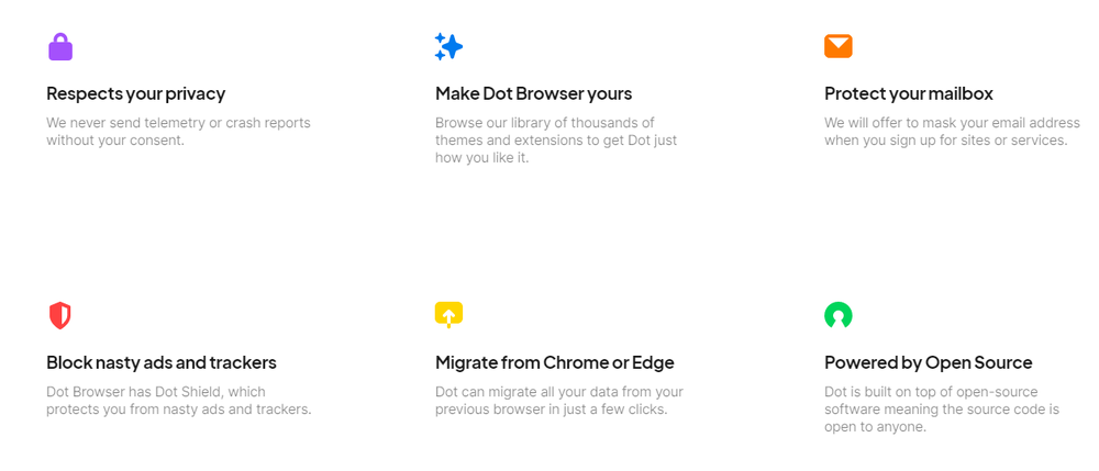 Dot Browser Screenshot 1