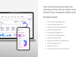 Improve your quality control and compliance with the industry's top solution for quality management. Save time and money while delivering products to market quickly and efficiently. 