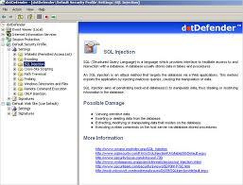 dotDefender Screenshot 1