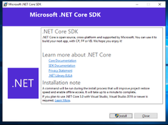 dotnet sdk Screenshot 1