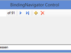 BindingNavigator Control