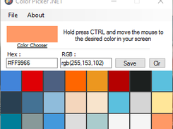 Palette Edit window