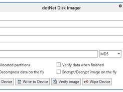 dotNet Disk Imager Screenshot 1