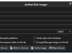 dotNet Disk Imager Screenshot 2