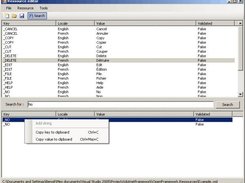 Resource editor