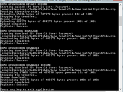 Demo Console | Download, resume
