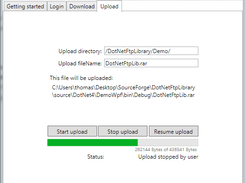 Demo WPF | Uploading