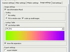 Configuration dialog to change the color of the Dotlot.